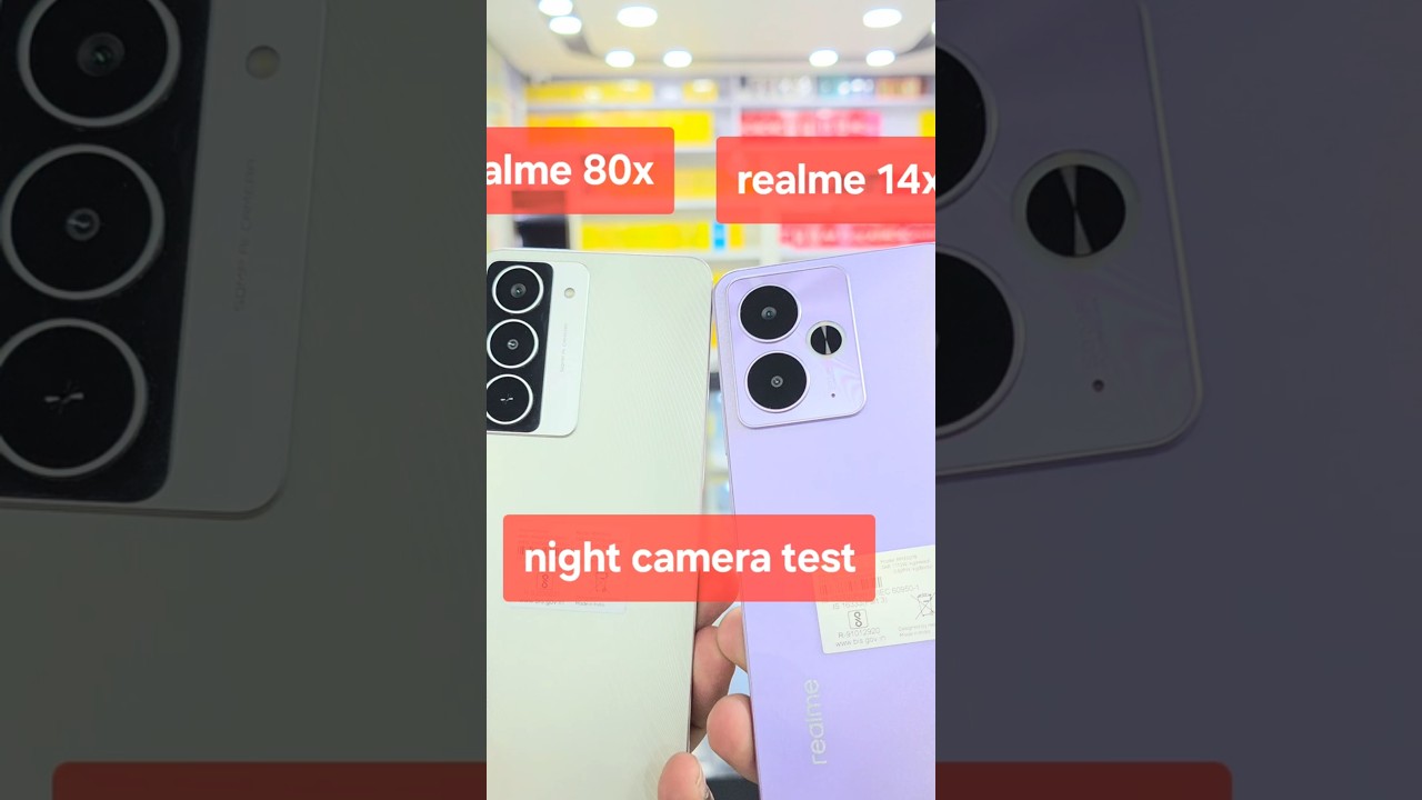 Realme Narzo 80x vs Realme 14x Camera Test | Detailed Comparison