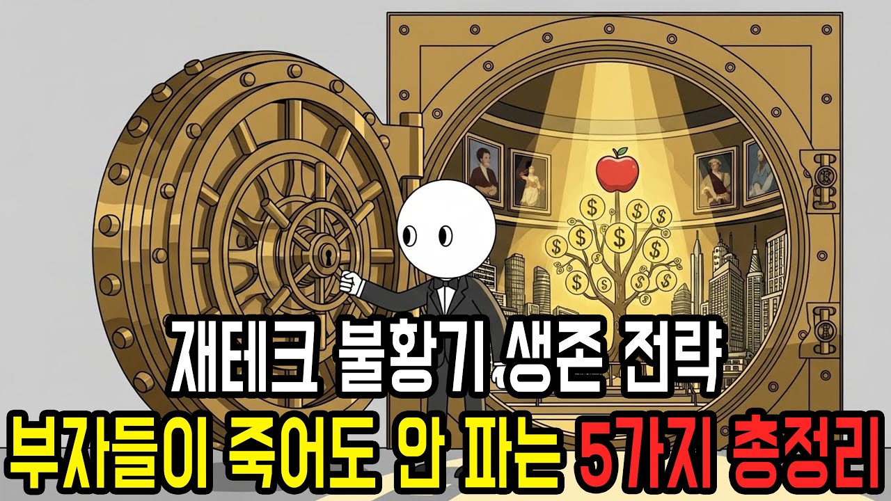폭락장에서 부자들이 조용히 사들이는 5가지 비밀 자산