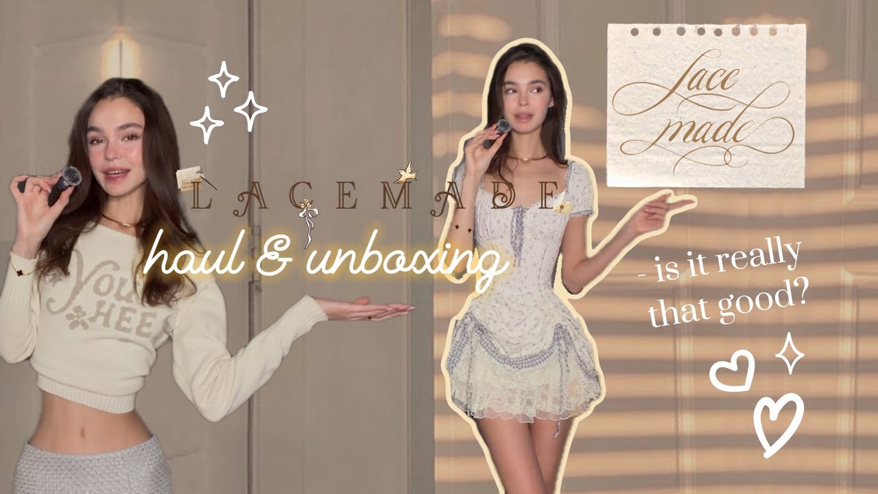 Распаковка и обзор моих посылок от LaceMade ❤️ // Обзор покупок