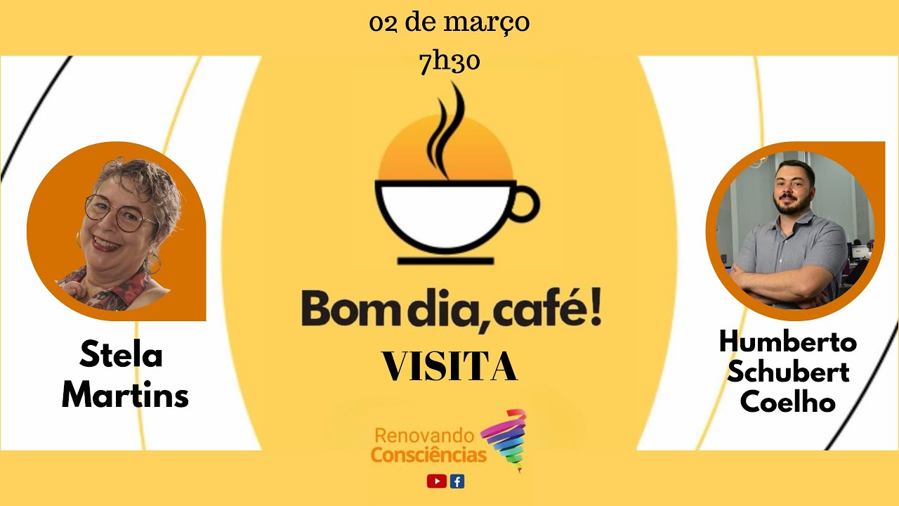 Bom dia, café!  020326  AO VIVO  Renovando Consciências