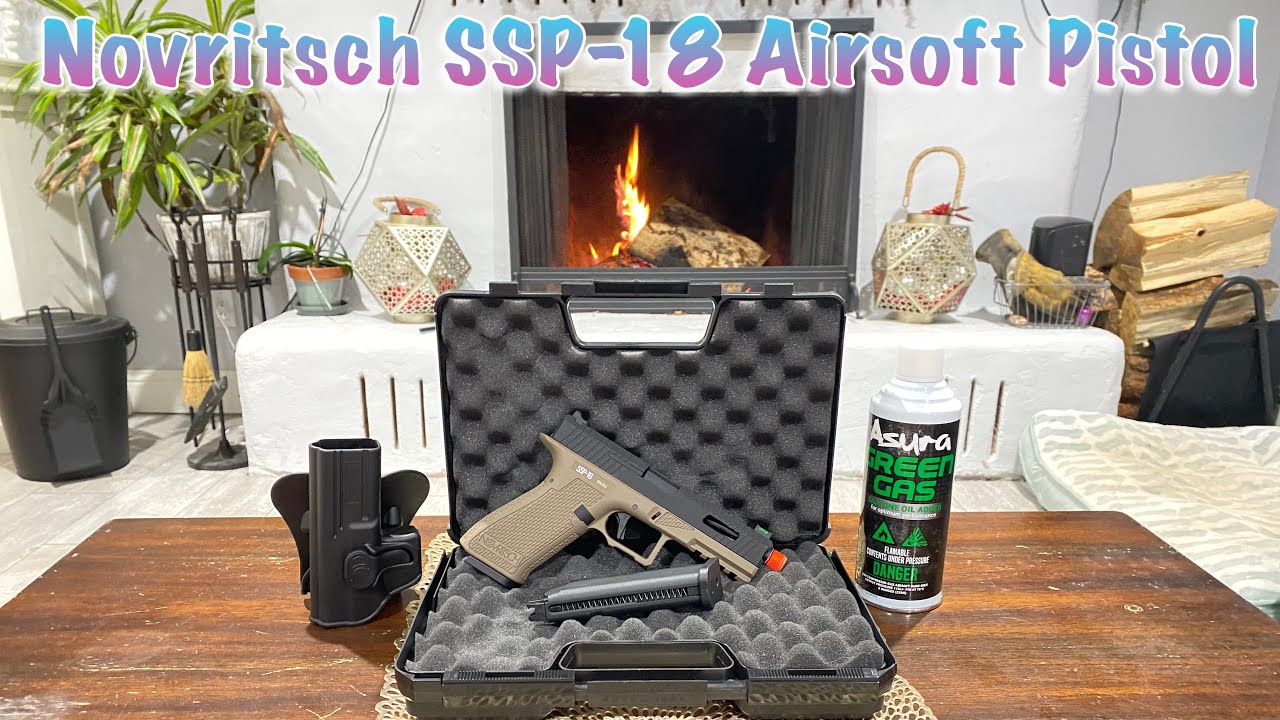 Novritsch SSP-18 Full Auto Airsoft Pistol Review