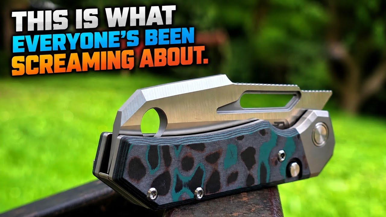 This Knife Has Some Seriously Weird Physics &mdash; Bestech Nyrrdreki