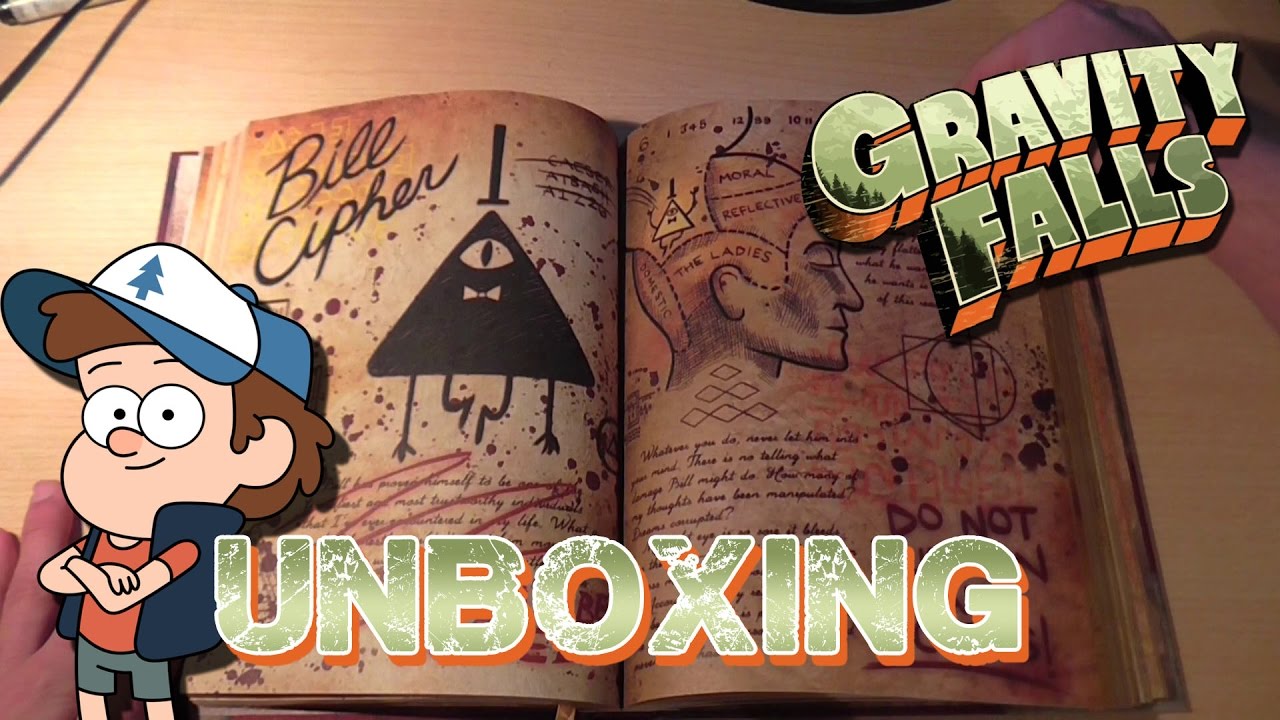 UNBOXING: Diario #3 de Gravity Falls