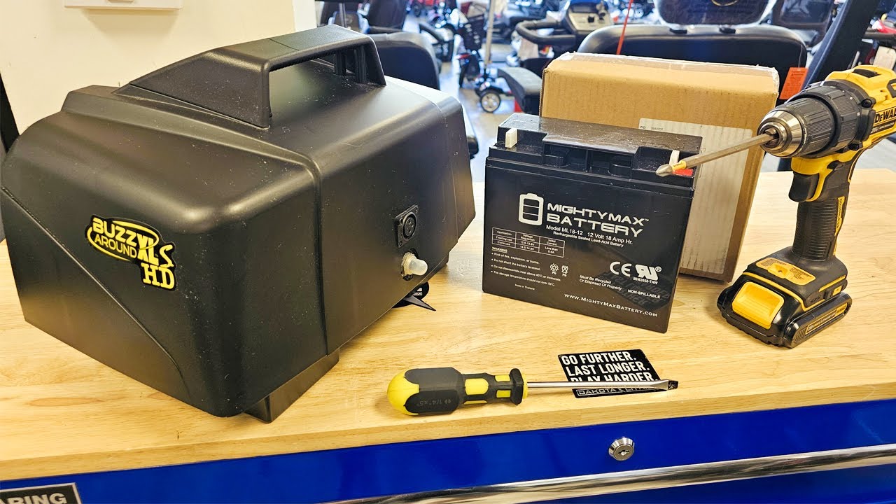 Buzzaround XLS HD Battery Replacement Tutorial