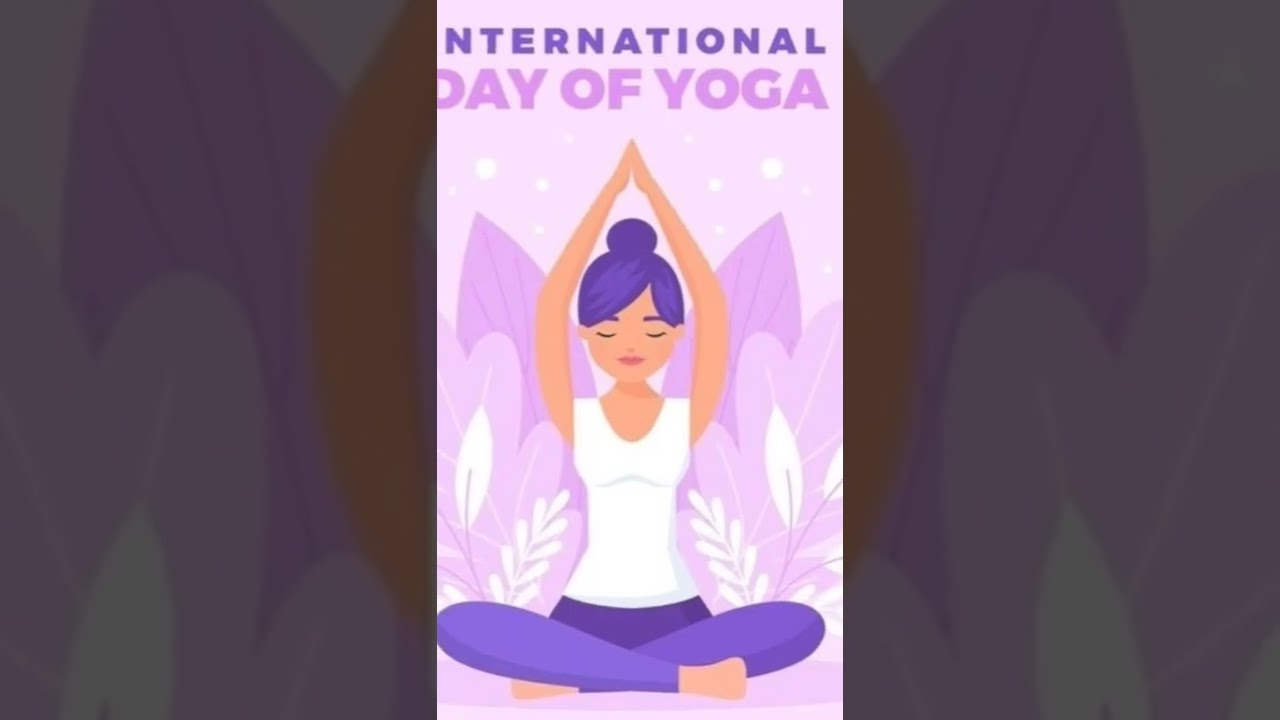 🧘&zwj;♀️happy yoga day 2022|yoga day 2022 status video 🧘&zwj;♀️#yogaday2022 #happyyogaday#yogashorts #shorts