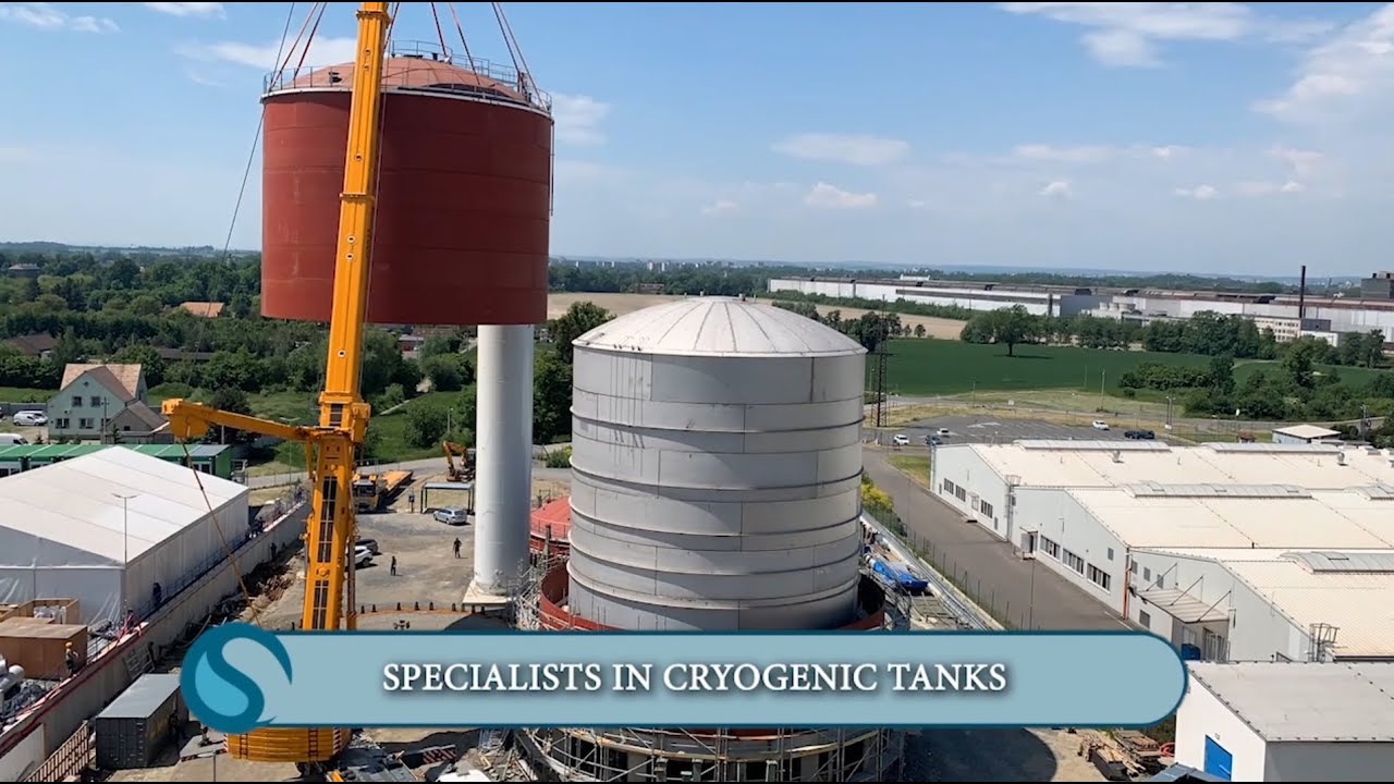 Cryogenic Storage Tank projects: two spectacular roof lifts