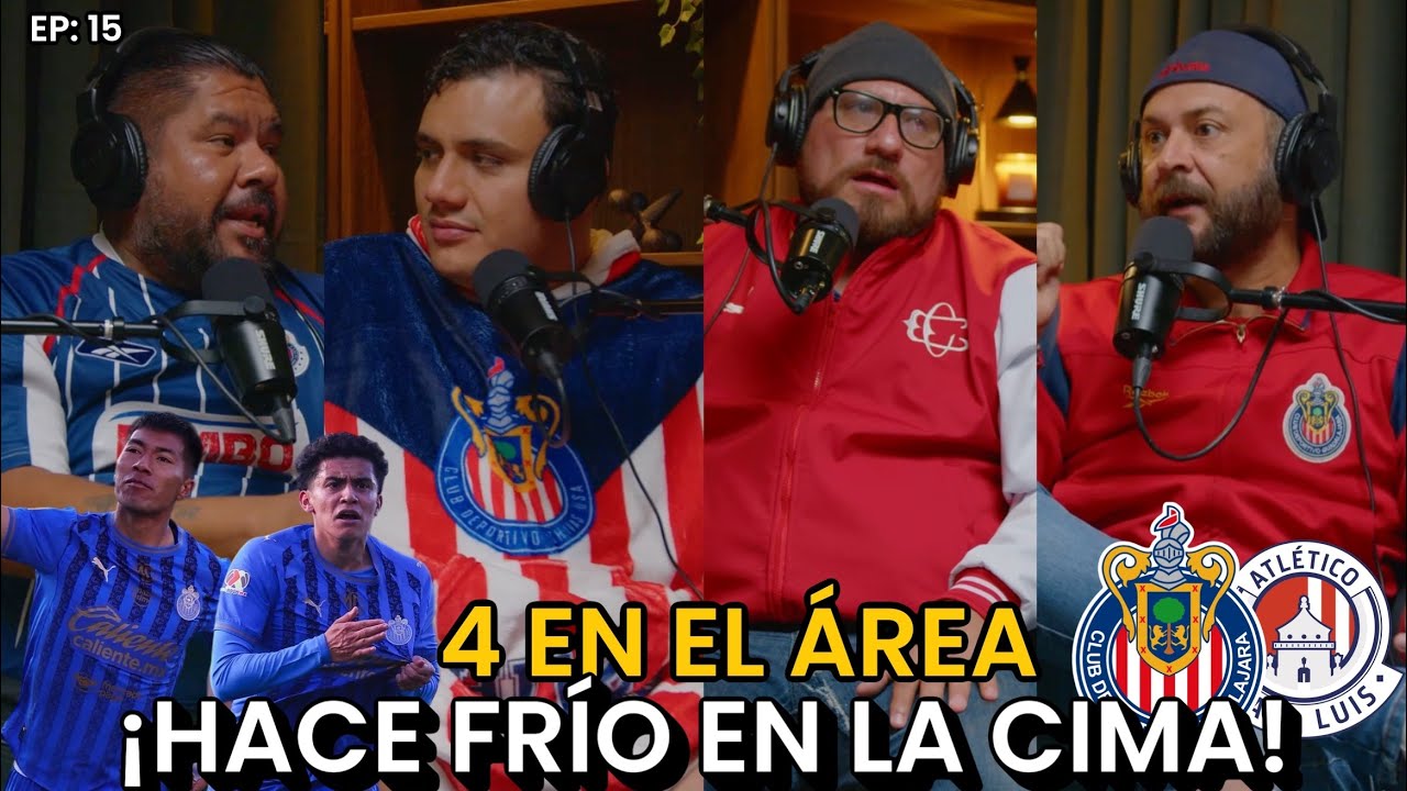 ¡CHIVAS VENCE a SAN LUIS y SEGUIMOS en LA CIMA! *ANTIS LLORAN* 4 En El Área | EP. 15