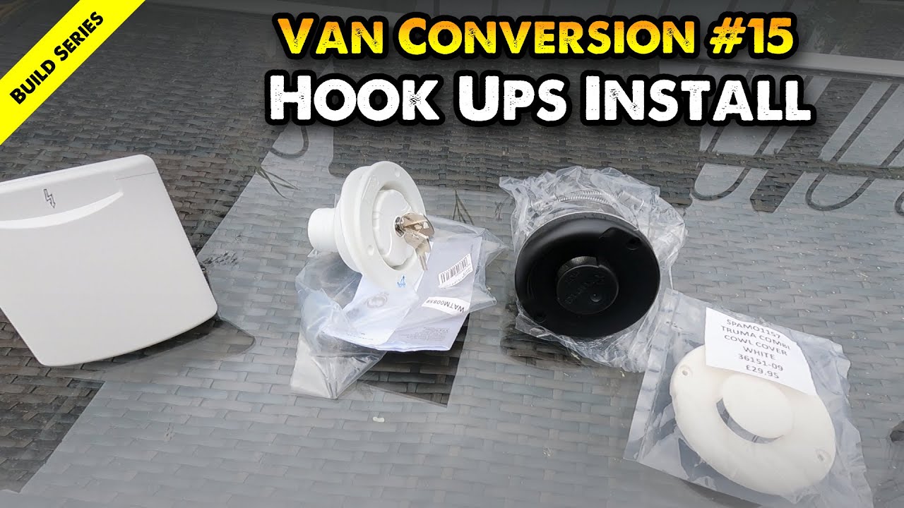 Electric and water hook ups on a Citroen relay / boxer / ducato