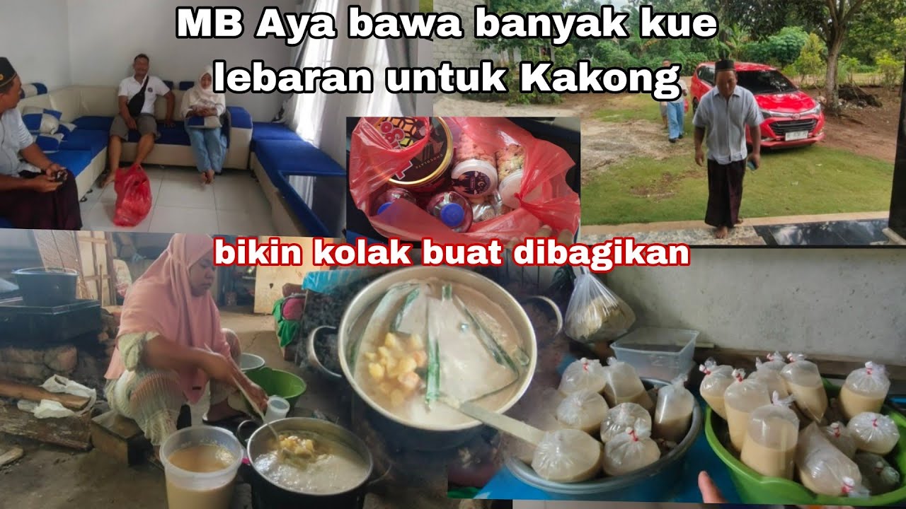 Bikin kolak lagi kali ini lebih banyak 