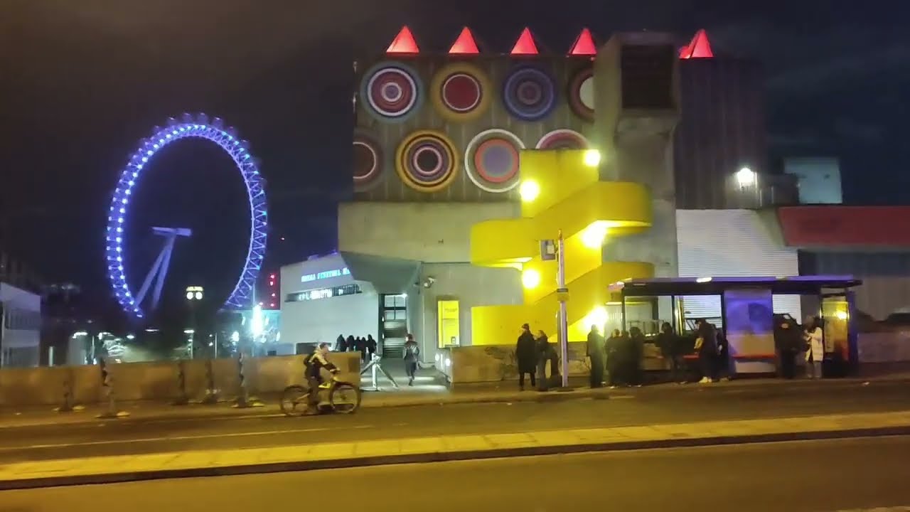 London at night UK