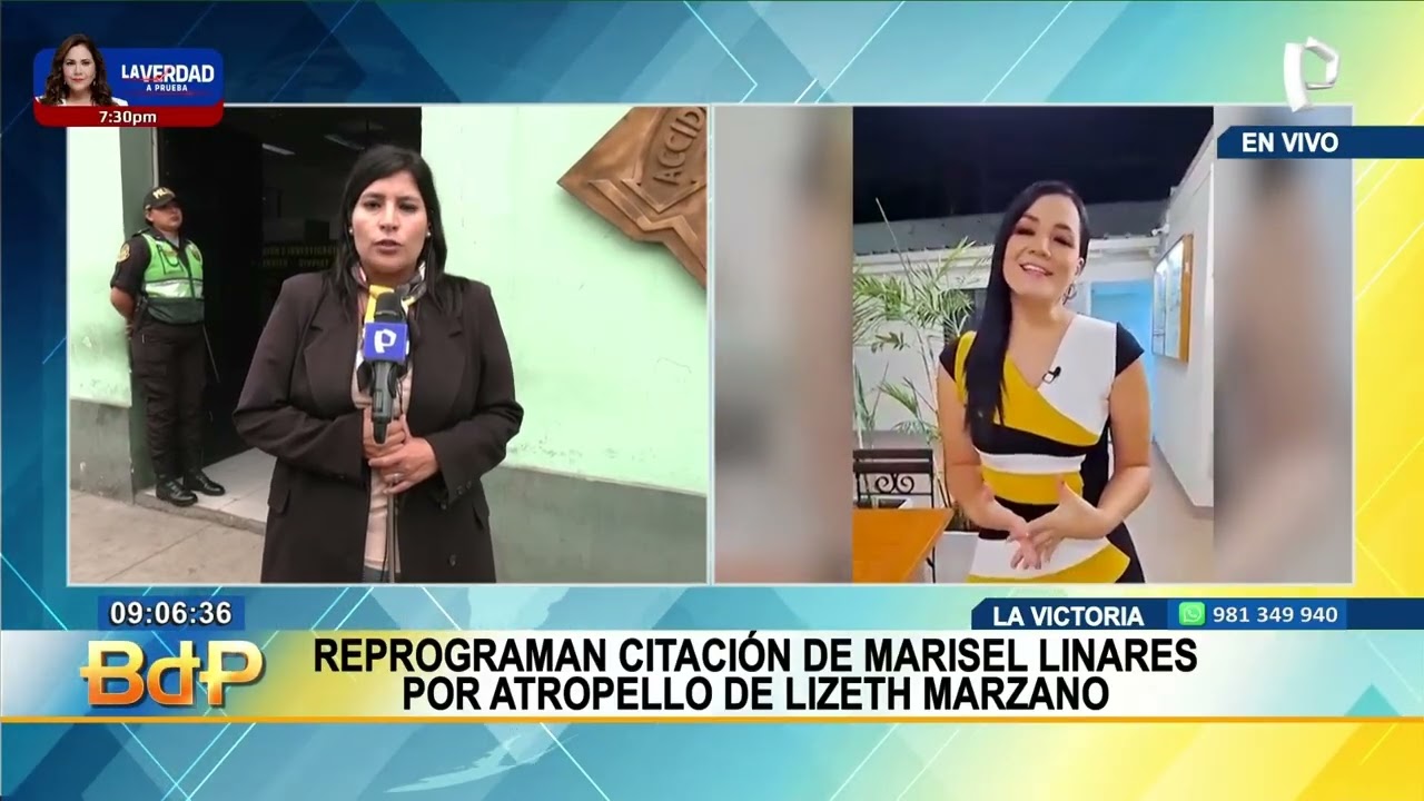🌟 Reprograman declaración de Marisel Linares en caso Lizeth Marzano 🌟 (1/2)