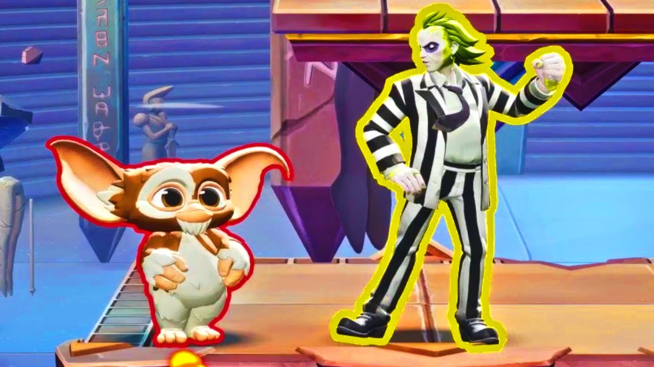 MultiVersus - Beetlejuice and Gizmo Unique Interactions HD