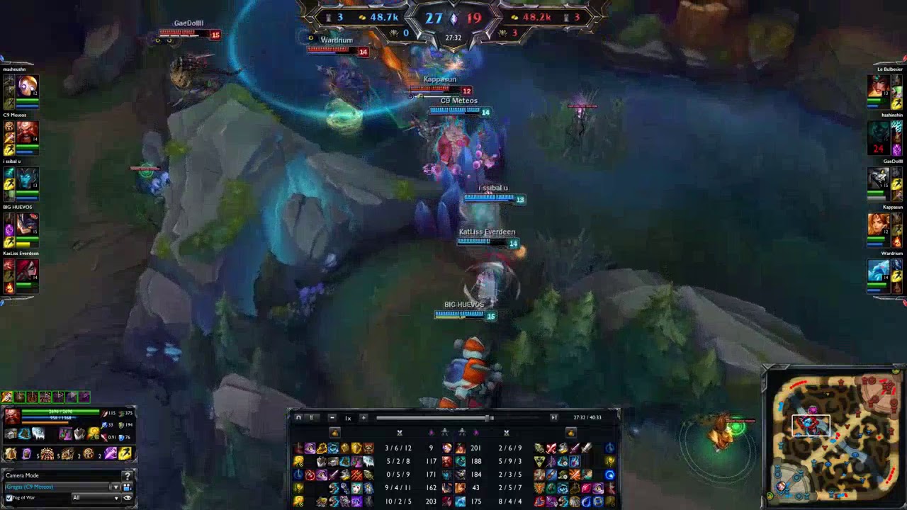 C9 Meteos Gragas Vs Rengar Jungle Highlights League Of Legends Part 7