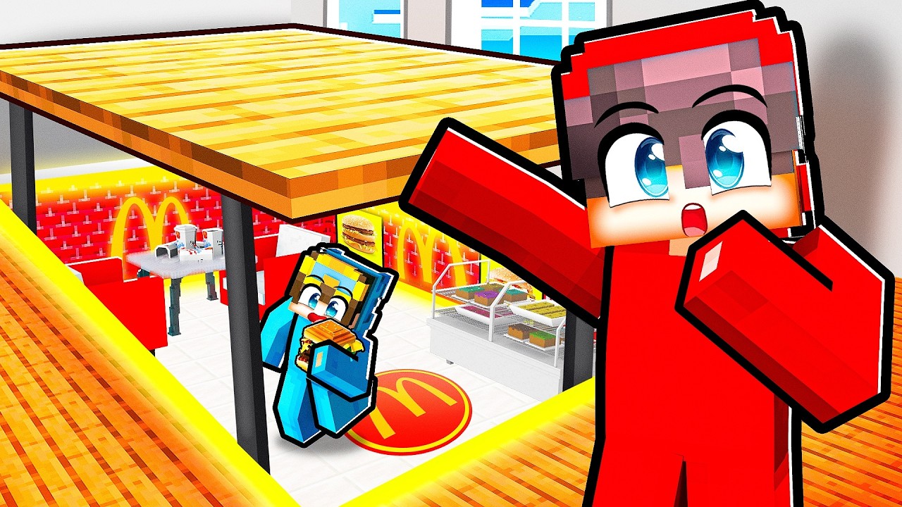 I Built a SECRET McDonalds in My House!
