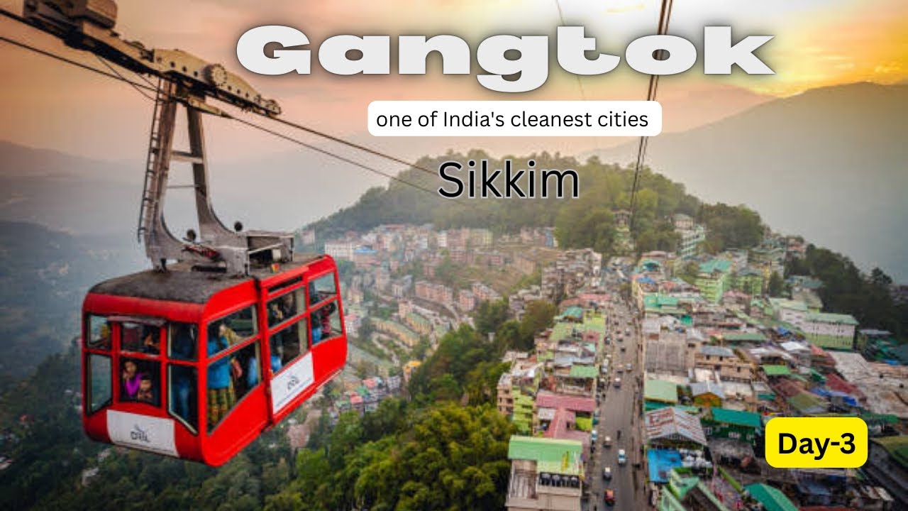 Gangtok City Tour | Barabanki To Sikkim Ride Day3|#gantok #sikkim #mallroad #northeast #motovlog #re