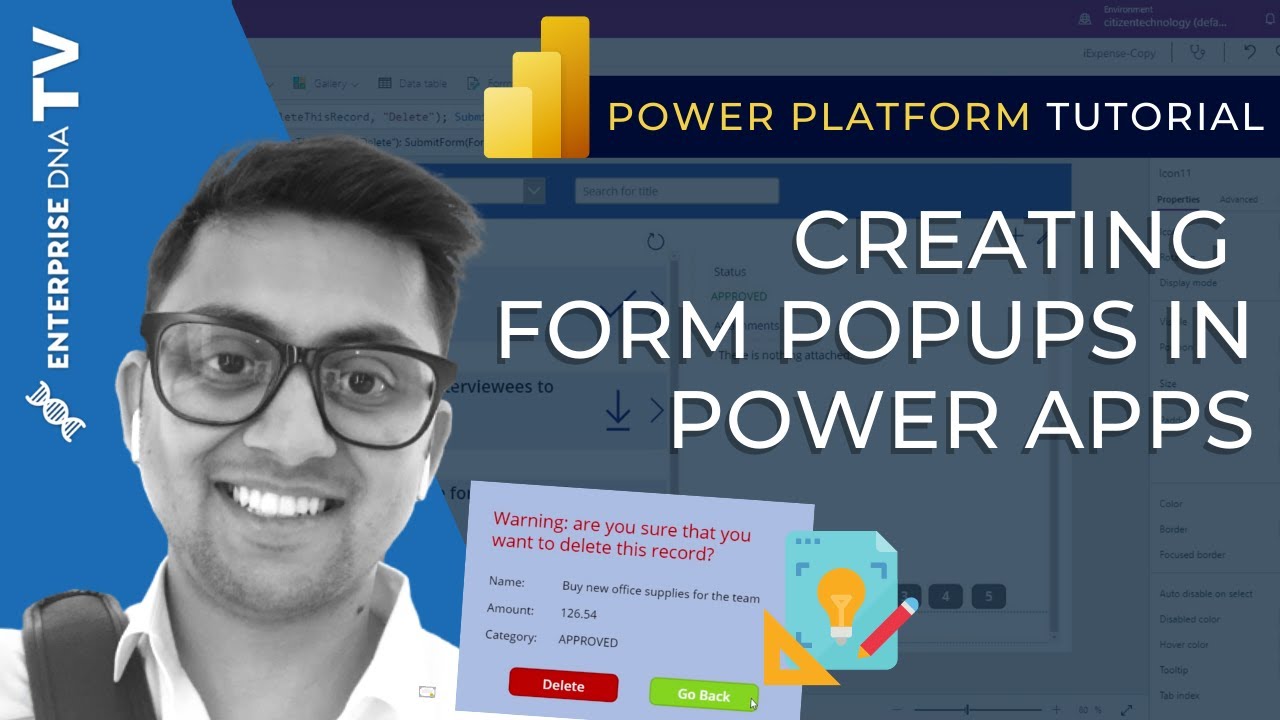 How To Create Form Popups In Power Apps