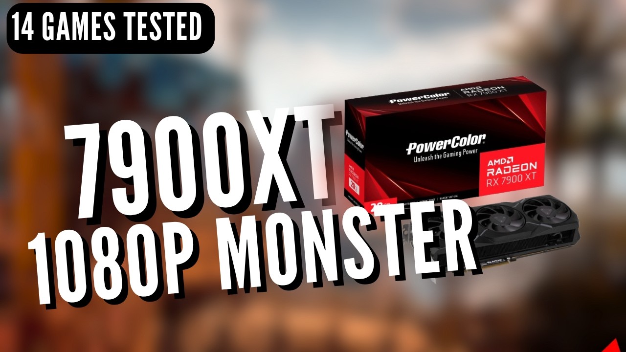 Сможет ли 7900XT обеспечить 480 Гц при разрешении 1080p? | Тест производительности в 14 играх