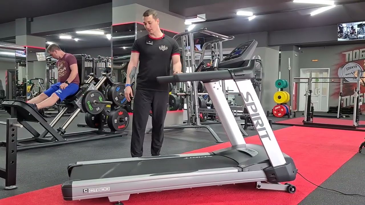 Обзор беговой дорожки SPIRIT CT800 от ФК 