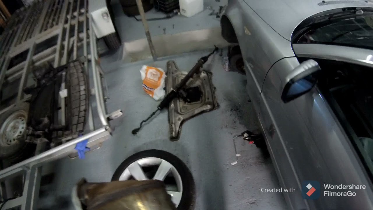 INSTALACION CATALIZADOR 330CD 2000-2005 E46, DESMONTE DE DOWNPIPE