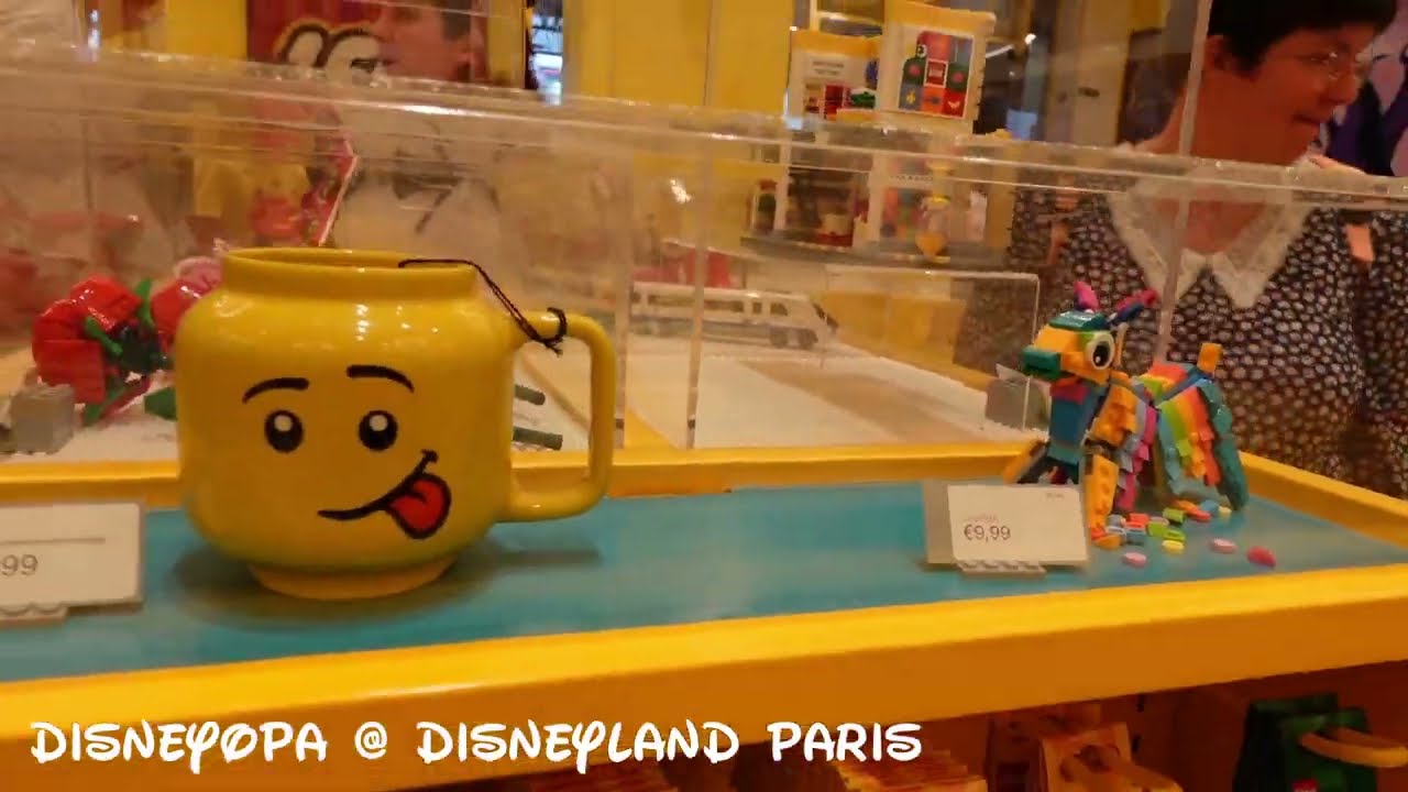 LAST VISIT Disneyland Paris THE LEGO STORE - DisneyOpa