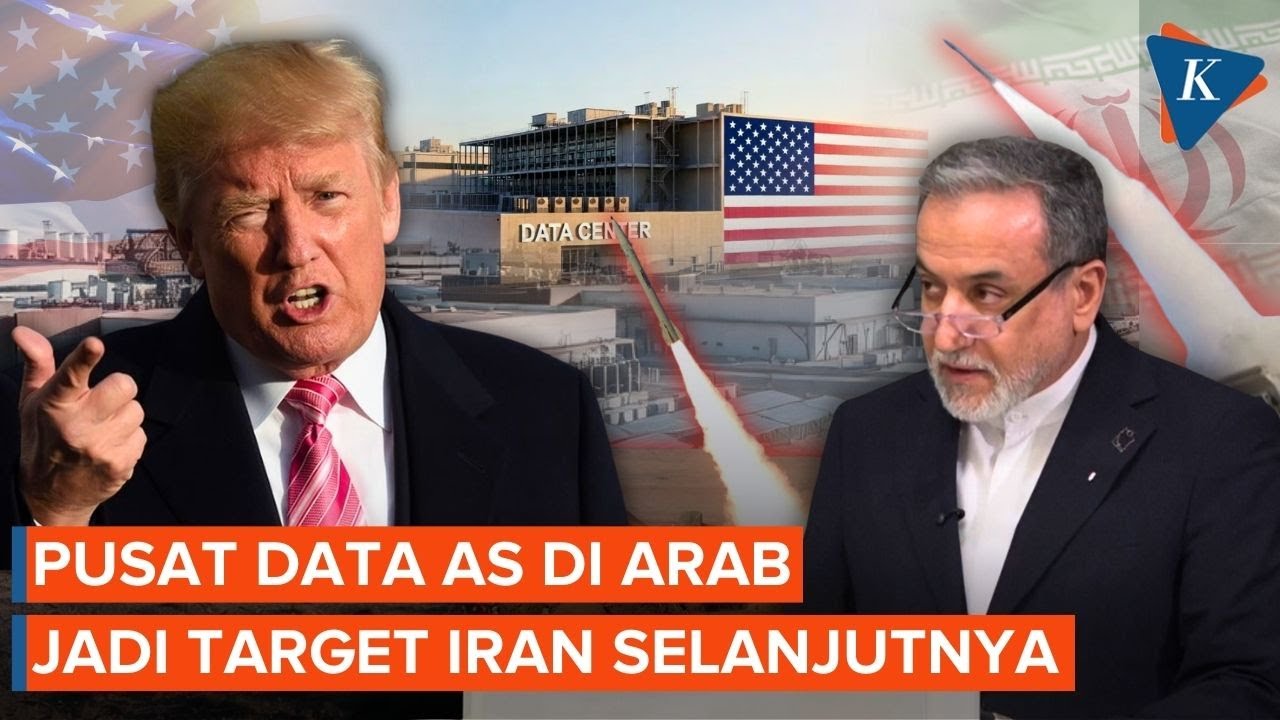 Iran Bakal Serang Pusat Data AS di Negara Arab setelah Pangkalan Militer