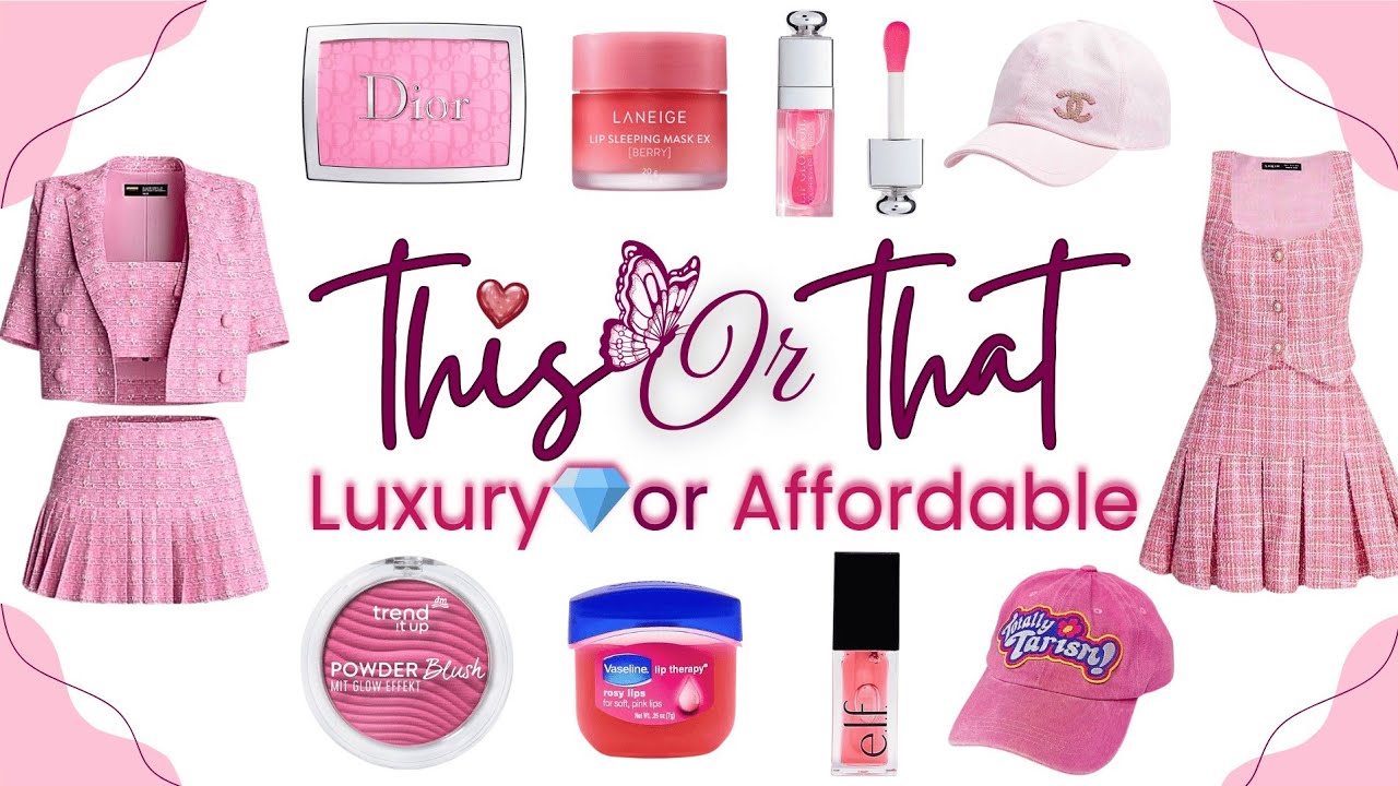 &ldquo;Luxury or Affordable? ✨💸 This or That Shopping Challenge! 🛍️💖&rdquo;