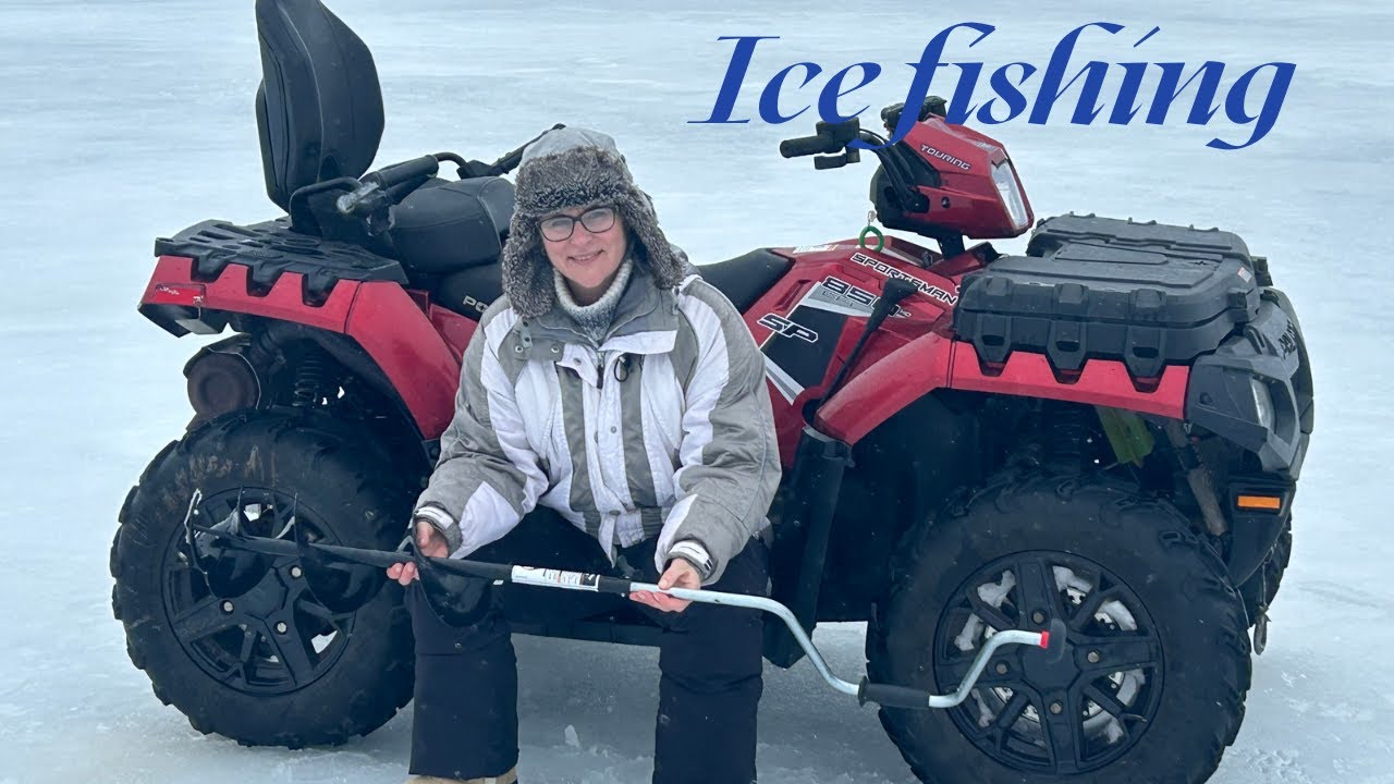 Ice fishing /wyprawa na szczupaki/Polacy poza siecią w Kanadzie