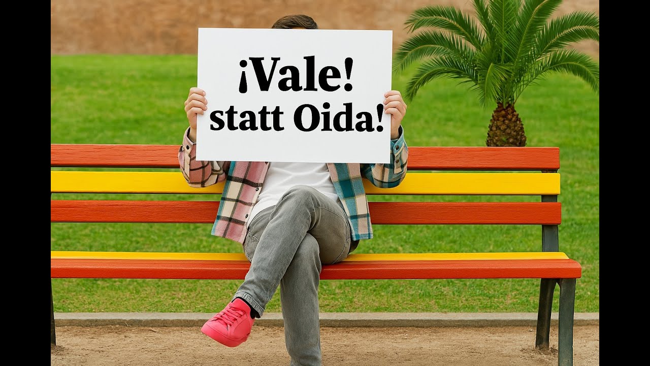 ¡Vale! statt Oida! - 