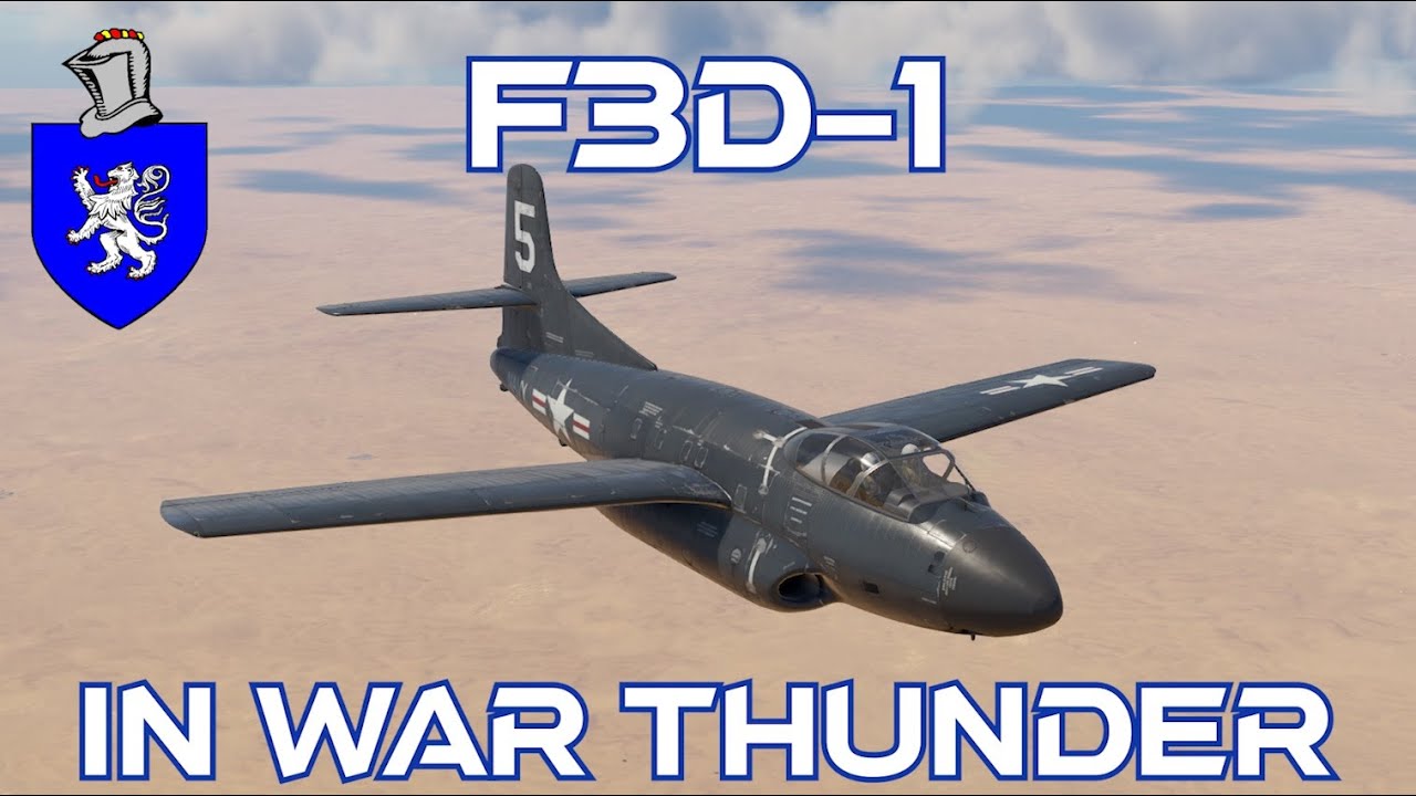 F3D-1 в War Thunder: базовый обзор