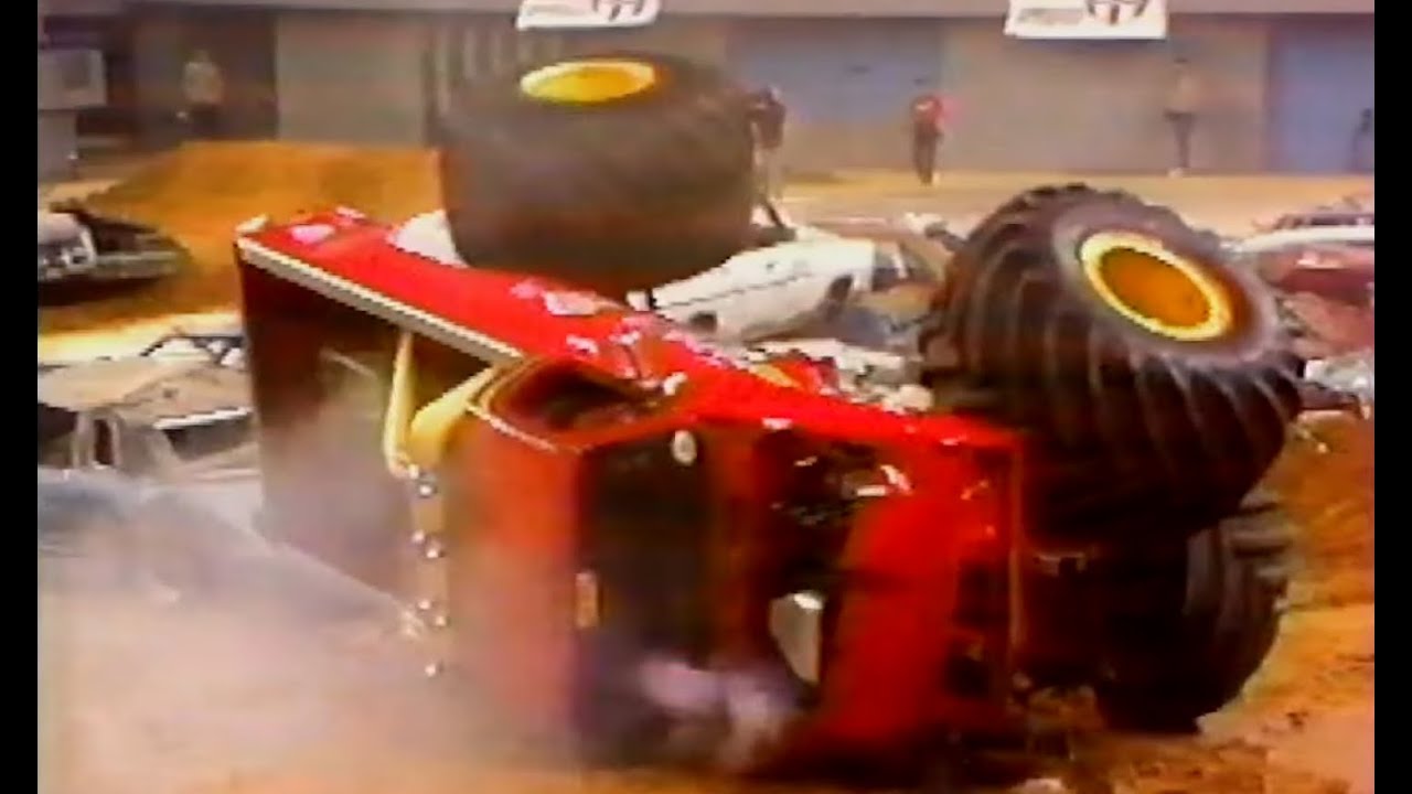 USHRA Monster Truck Challenge Crashes and Wild Rides (1991 - 1993)