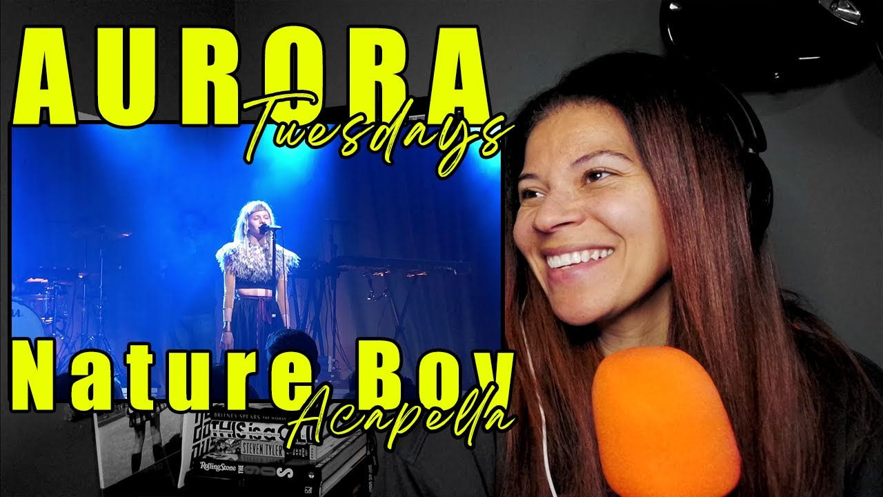 AURORA - Nature Boy Acapella (Live) | Reaction