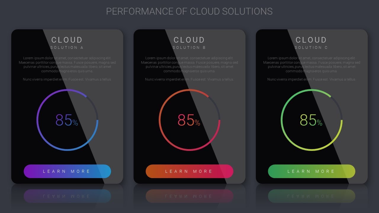 How To Create Business Products Solutions Performance Infographic in Microsoft Office365 PowerPoint