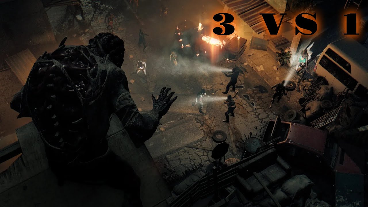 DYING LIGHT PVP 3 Vs 1 (THE DROP KICK MASTER OF DYING LIGHT) NO COMMENTARY