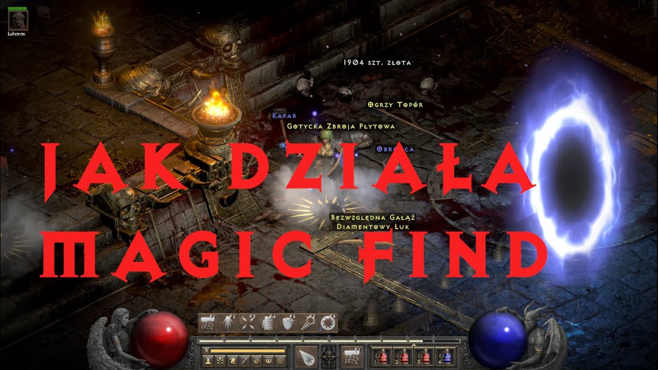 Jak działa Drop i MAGIC FIND w Diablo 2R - Poradnik