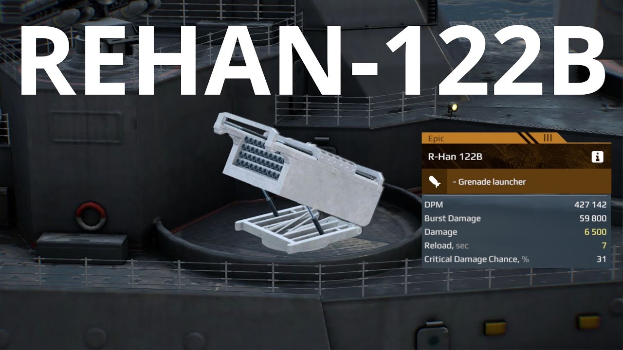 Rhan-122B - New Granade Launcher Alternative the RBU-2500 - Modern Warships