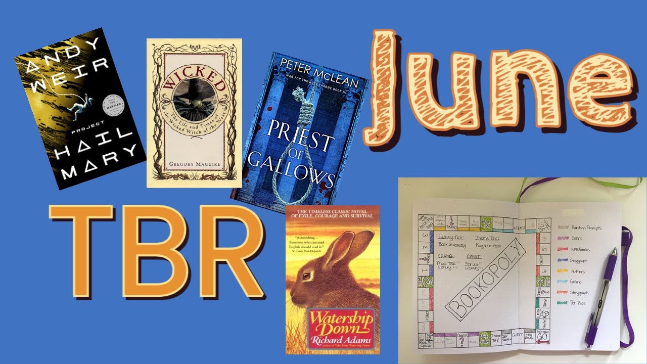 June TBR | Playing My TBR Game