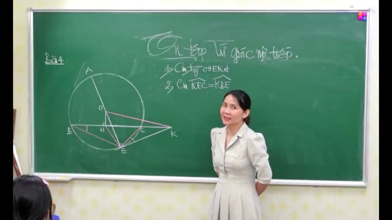 HÌNH HỌC 9- TỨ GIÁC NỘI TIẾP - CHỨNG MINH TRUNG ĐIỂM