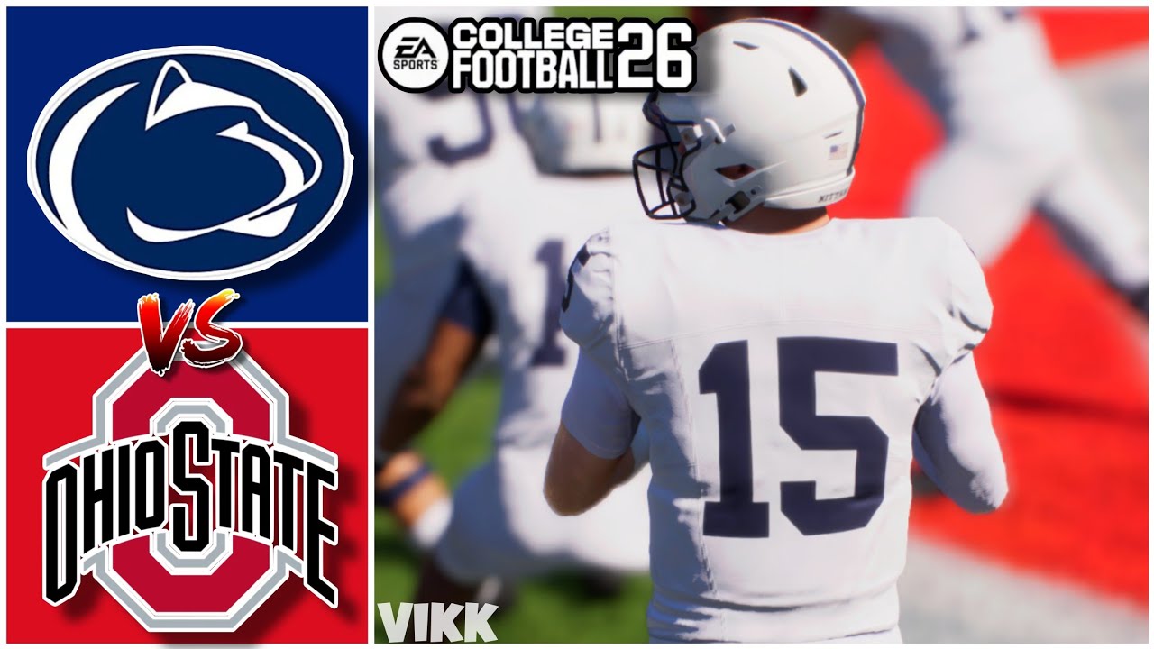 Penn State vs Ohio State Week 10 Simulation (College Football 26)