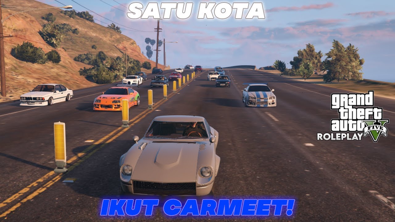 CAR MEET PALING PECAH SATU KOTA!! | GTA V ROLEPLAY INDONESIA !