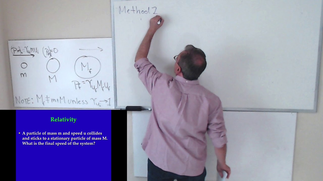 Physics 210 Relativistic Collision Problem