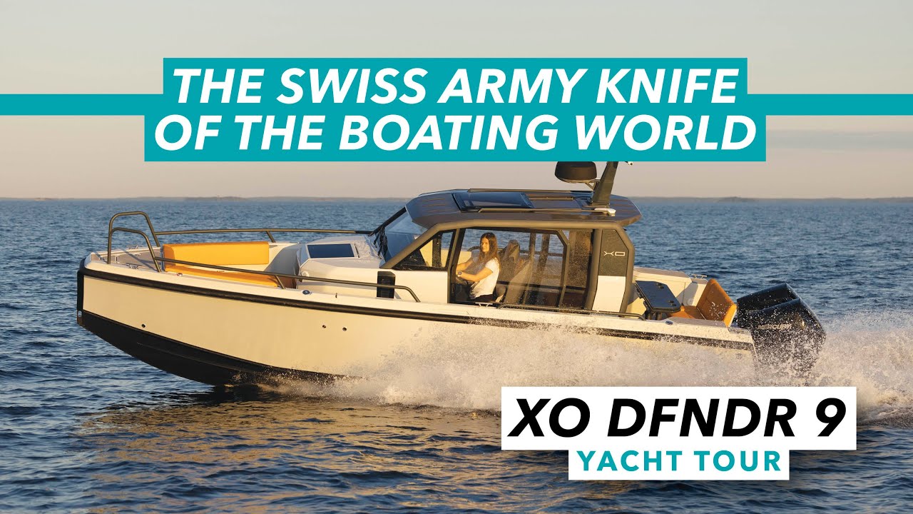 The Swiss Army knife of the boating world | XO DFNDR 9 yacht tour | Motor Boat & Yachting