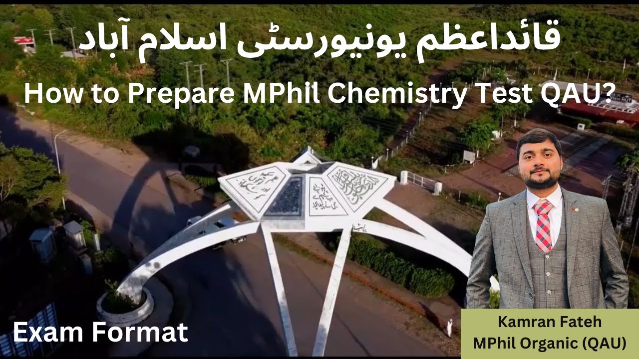 MPhil Chemistry Test Qau | 