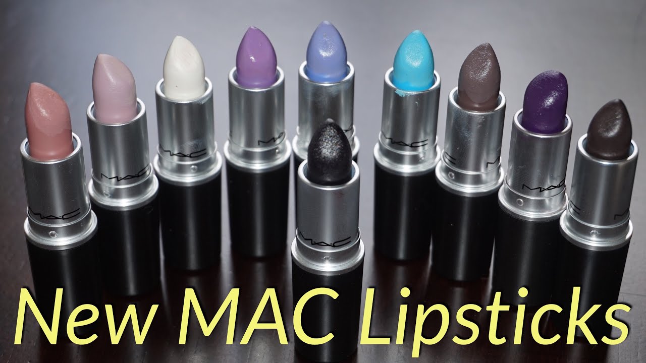 NEW MAC Lipsticks Review + Swatch || Rodrigo Germanotta