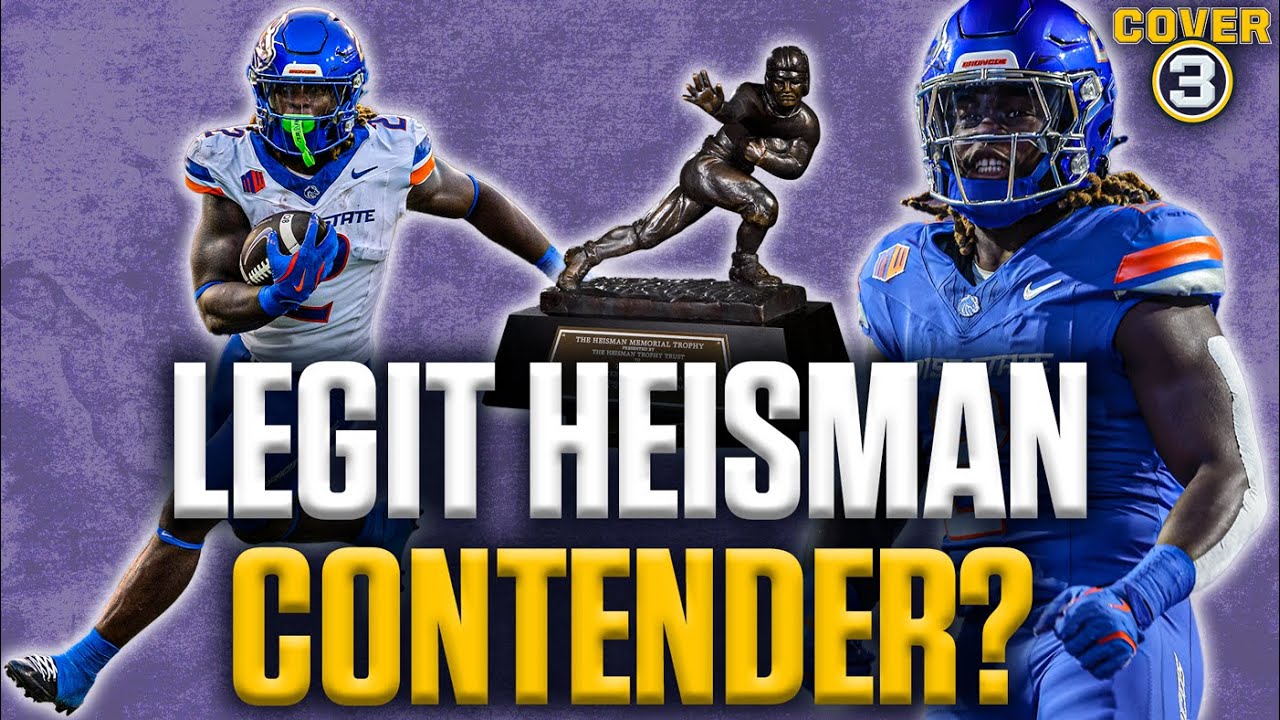 Boise State RB Ashton Jeanty on pace for 3,000+ yard season | Cover 3 College Football