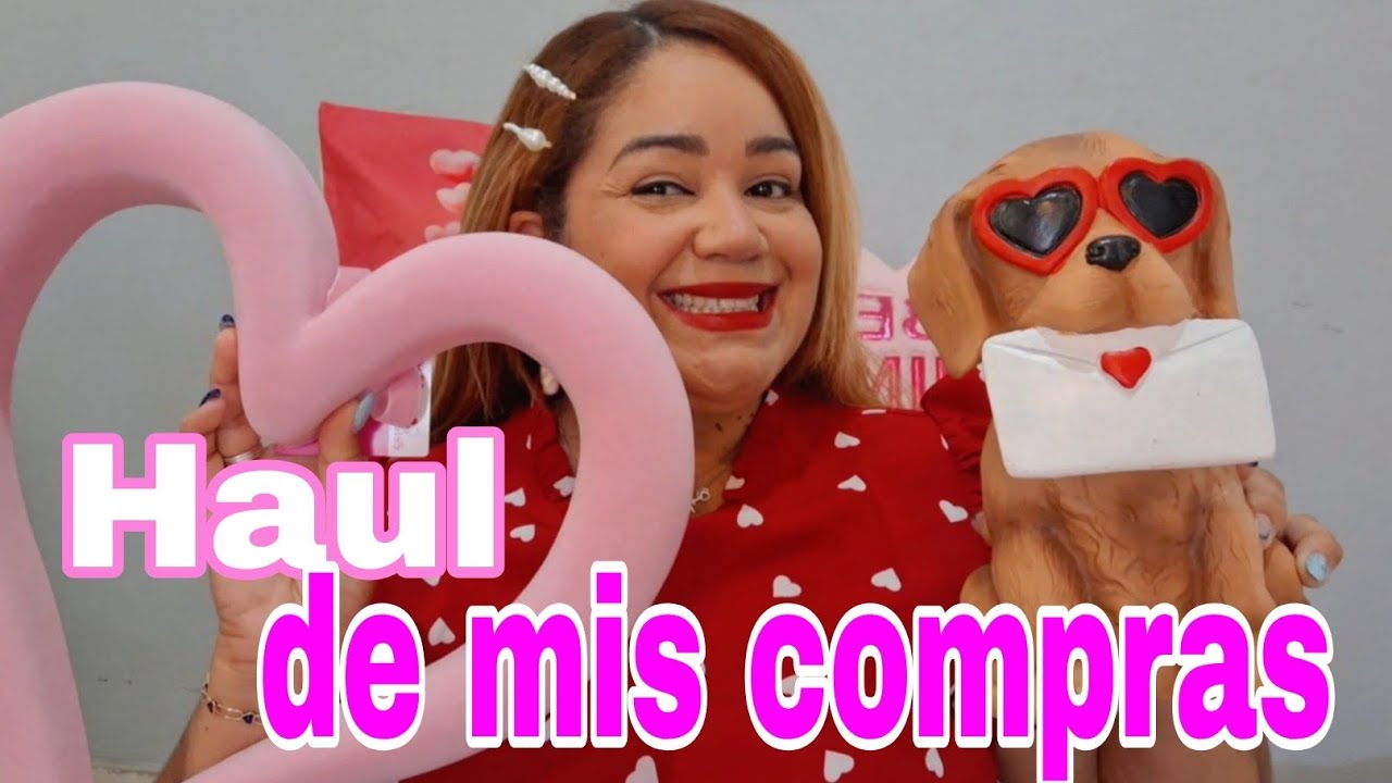 HAUL DE MIS COMPRAS PARA EL DIA DEL AMOR Y LA AMISTAD❤️🛍
