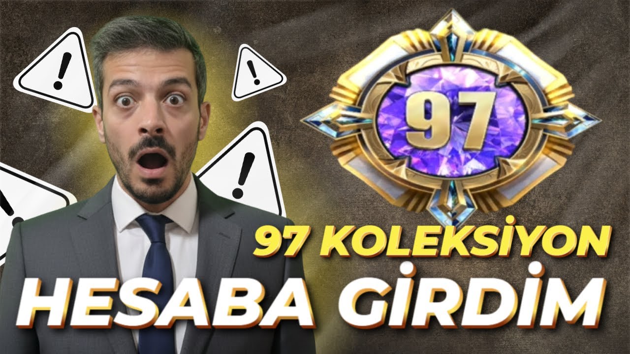 OHA! 97 KOLEKSİYON HESABA GİRDİM | PUBG Mobile