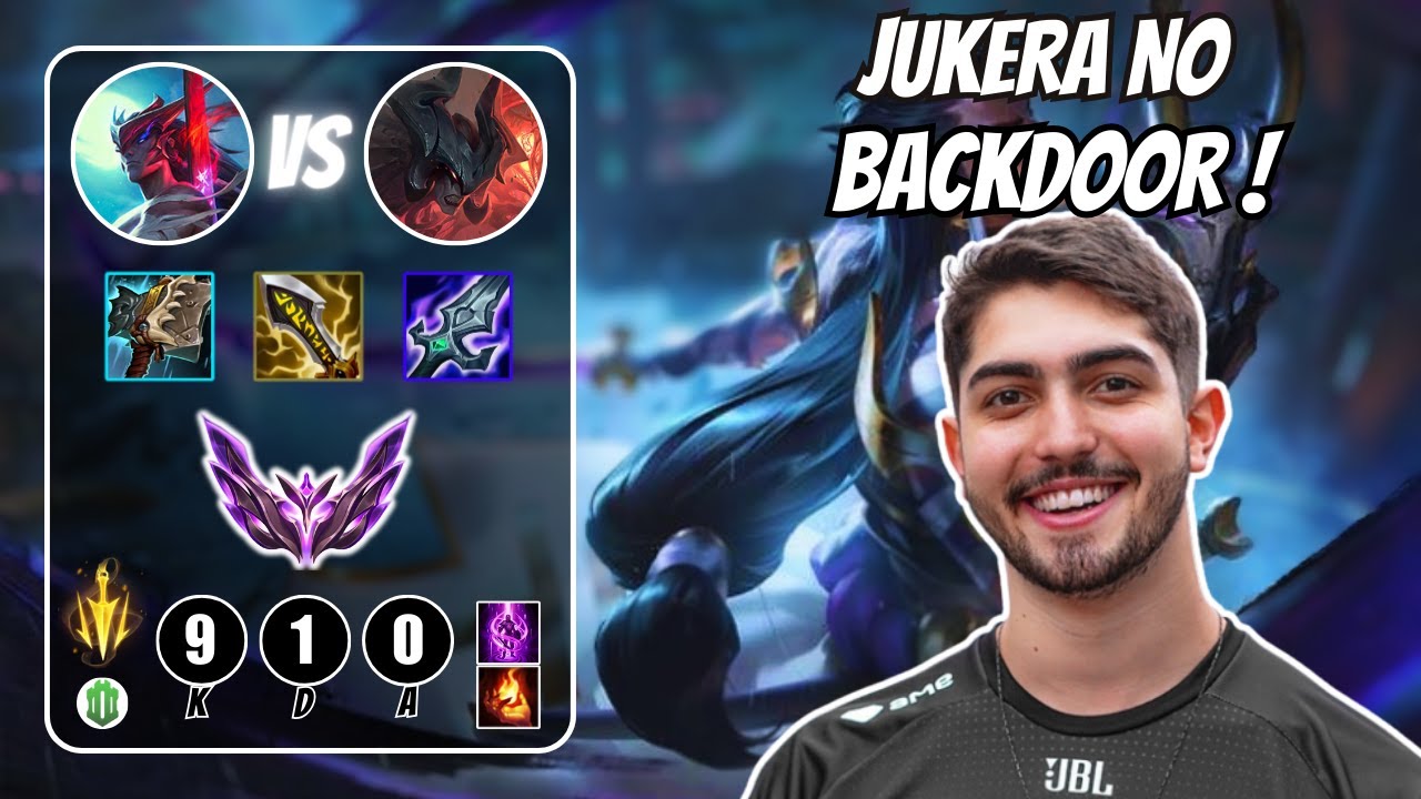 Backdoor do JUKES foi tão insano que até mutou o VOD kkkk ! LoL BR VODs.