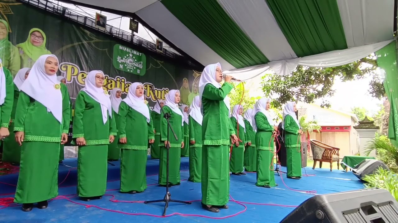 MARS MUSLIMAT NU-MARS PEREMPUAN ASWAJA - LAGU SHOLAWAT NURUL HUDA DS.KALIBOTO WONODADI BLITAR JATIM