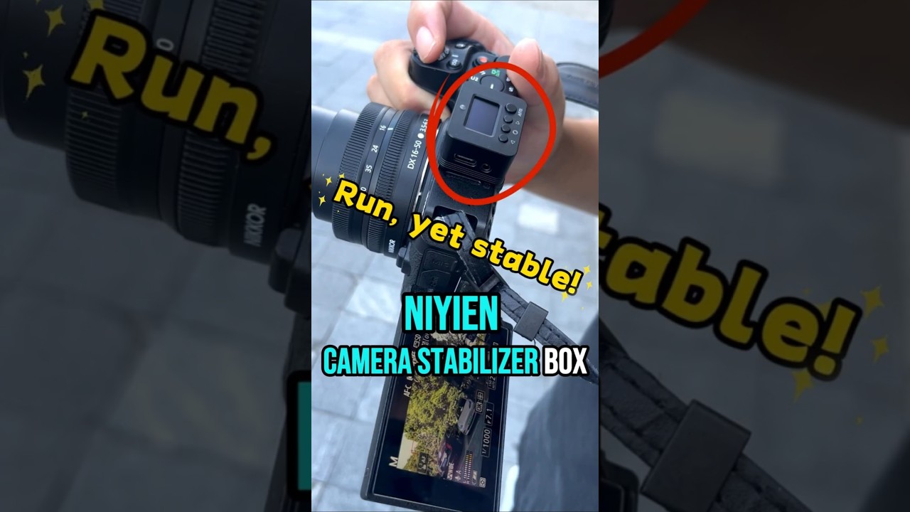 NiYien Camera Stabilizer Box, Run, yet stable! #stabilizer #camera
