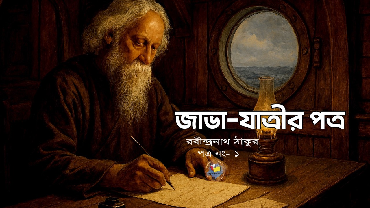 জাভা-যাত্রীর পত্র।। রবীন্দ্রনাথ ঠাকুর।। প্রথম পত্র।। Golpo Porar Asor